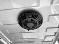 Parte interna ventilatore eolico per furgoni