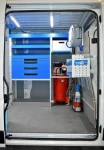 Particolare allestimento Ducato con compressore