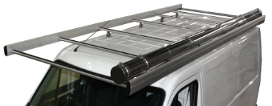 Portapacchi per Movano con portatubi inox