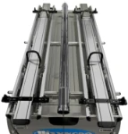 Portascala a due slitte per furgone 