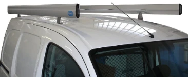 Portatutto con rullo e spondine per NISSAN NV250 vista frontale