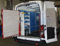 Rampa di carico ruotata