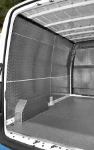 Rivestimenti interni in legno ed alluminio per Sprinter