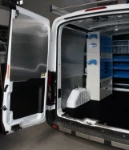 Rivestimenti interni per furgone per reti wifi