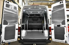 Rivestimento interno e allestimento con valige per Citroen Jumpy