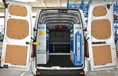 Rivestimento interno e allestimento con valige per Citroen Jumpy