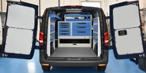 Rivestimento interno e allestimento con valige per Citroen Jumpy