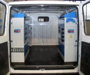 Rivestimento interno e allestimento con valige per Citroen Jumpy