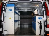 Rivestimento interno e allestimento con valige per Citroen Jumpy