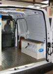 Rivestimento lato destro e pannello portautensili su Citroen Jumpy
