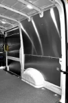 Rivestimento lato destro e pannello portautensili su Citroen Jumpy