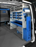 Rivestimento lato destro e pannello portautensili su Citroen Jumpy
