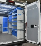 Rivestimento lato destro e pannello portautensili su Citroen Jumpy