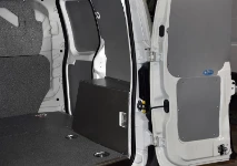 Rivestimento lato destro in lamiera preverniciata e multistrato marino resinato per Fiat Fiorino