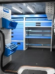 Scaffalature con porta silicone e cassetti trasparenti su Talento