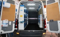 Scaffalature e cassettiere per furgoni su MERCEDES SPRINTER 2006  L3 H2 06a