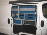 Scaffalature e cassettiere per furgoni su RENAULT TRAFIC 1999 L1 H2 01d