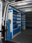 Scaffalature per furgone allestite da Syncro 