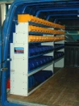 SCAFFALATURE PER FURGONI SU FORD TRANSIT  1994 L1 H2 03b