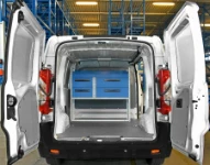 SCAFFALATURE PER FURGONI SU PEUGEOT EXPERT 2007 L1 H1 02a