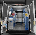SCAFFALATURE PER FURGONI SU VOLKSWAGEN CRAFTER 2017 L3 H3 16a