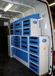SCAFFALI FURGONE SU MERCEDES SPRINTER  1996 L2 H2 08c