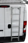 Scala in alluminio per montare sopra il Ducato