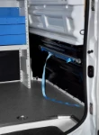 Sistema di bloccaggio con ganci e cinghie per Fiat Talento