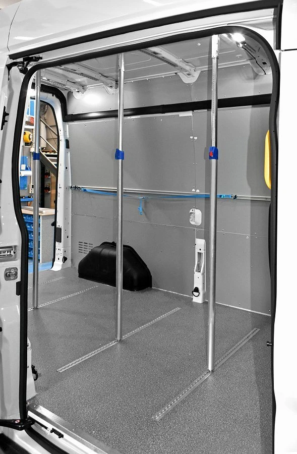 SHALL 2 Pali Telescopici Di Supporto Rapido Con Borsa Portaoggetti Inclusa. Ideali Per Lavori Di Costruzione E Sostegno.