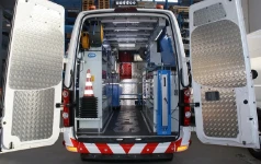 Volkswagen Crafter allestito da Syncro per Scania