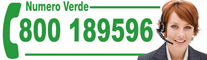 OPPURE CHIAMACI AL NUMERO VERDE 800-189596