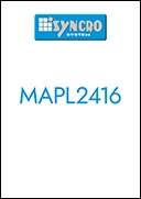 Etichette Contenitori Syncro System MAPL2416 