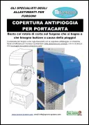 Nuova copertura antipioggia per il portarotolo per furgoni